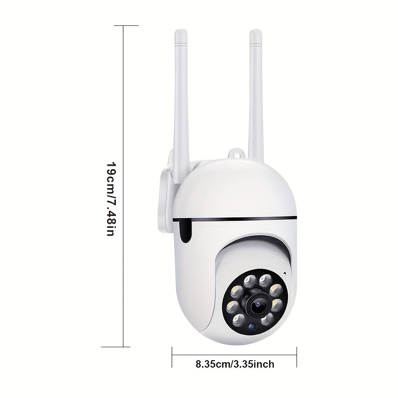 Motion-Tracking Indoor Camera 4-Pack with Listed 3MP Video, 2.4GHz Single-Band WiFi, Pan-Tilt Design, Full-Color Night Vision, Auto Alerts and Two-Way Audio