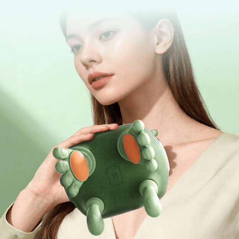 Neck Shoulder Leg Massager, USB Rechargeable Portable Massage Device for Home, Office and Travel, Personal Massage Tool for Men and Women, Gift for Parents and Family