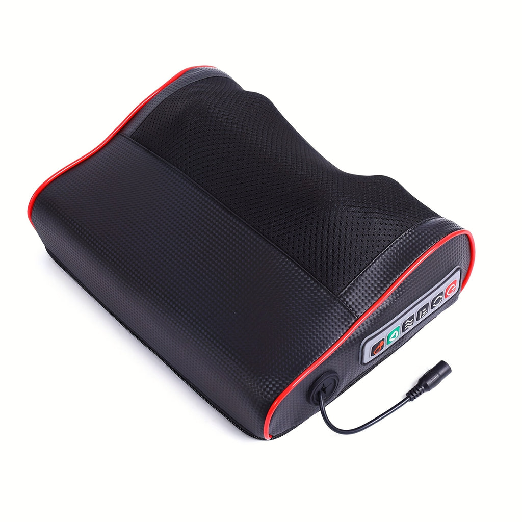 Kneading Neck and Shoulder Massager, Electric Personal-Care Device for Back and Foot Massage, Everyday Home Massage Gift for Men, Women and Parents