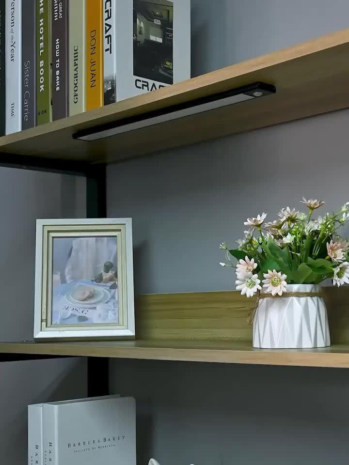 Motion Sensor Under Cabinet Lights with 3 Color Temperatures, USB-C Rechargeable Magnetic LED Bars in 20, 30 or 40cm and 1, 2 or 4-Pack Options