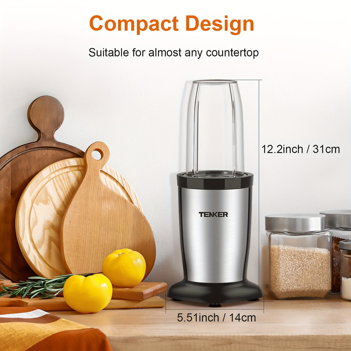 Personal Blender and Grinder Combo with Max 900W 11 Pieces Model Label, Two Portable Cup Reference and White or Black Options for Shakes and Smoothie Preparation