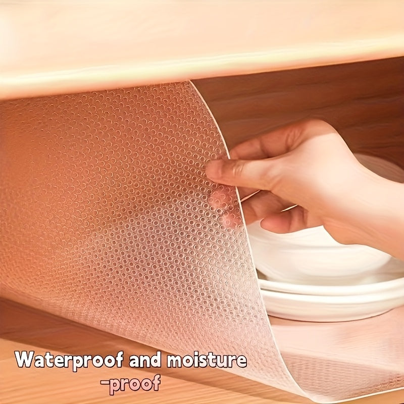 1 Roll of White Washable Oil-Resistant Anti-Slip Drawer Mat - 11.81 Inches Wide/39.37 Inches Long, Suitable for Anti-Slip Drawer Mats in Cabinets, Drawers, And Shoe Cabinets
