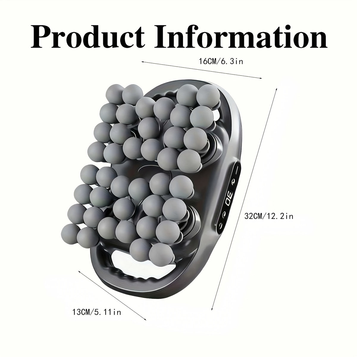 Deep Tissue Massage Gun with 42-Head Design, Handheld Percussion Massager with 9 Modes and 9 Intensity Levels, USB-C Charging and Storage Box for Home, Gym and Travel