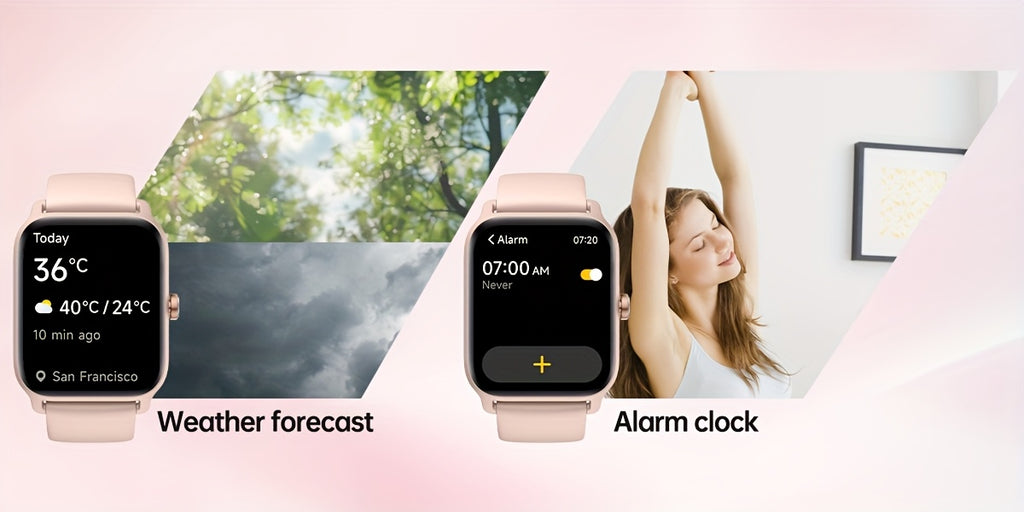 Sports Tracking Smartwatch by FAWEIO for Men and Women, 1.8-Inch Display with Call Answering and Making, 100+ Sports Modes and Pedometer for iPhone and Android