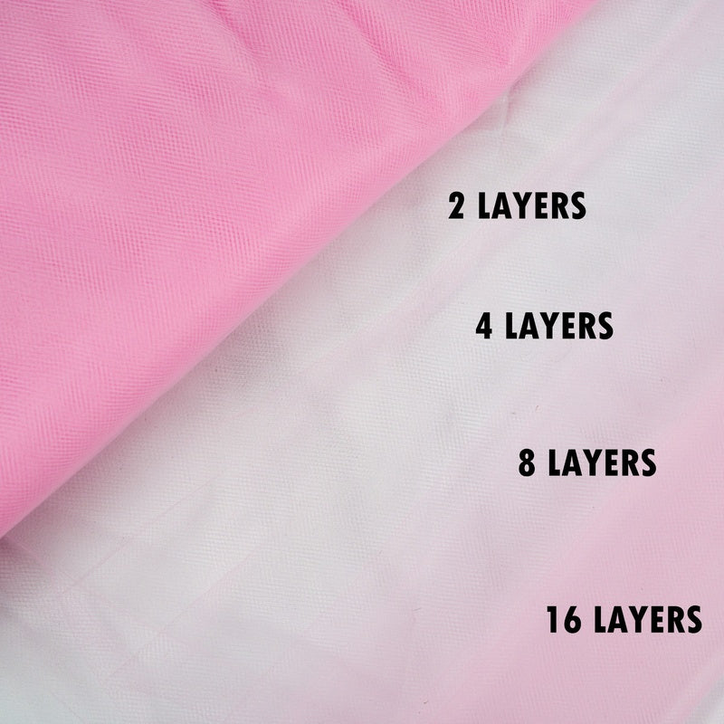 Tulle Fabric Roll with Listed 54-Inch Width and 40-Yard Length, Eighteen Color Options for DIY Tutu Skirts, Wedding Decorations and Creative Craft Projects