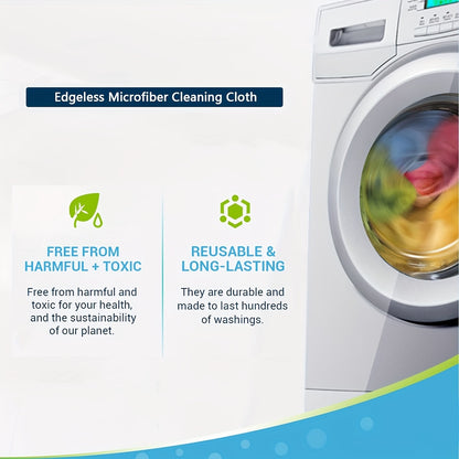 Ultra-Fine Microfiber Cleaning Cloths in Random Colors, Reusable 5, 10, 20 or 50 Piece Wiping Towel Packs for Compatible Car and Household Surface Care