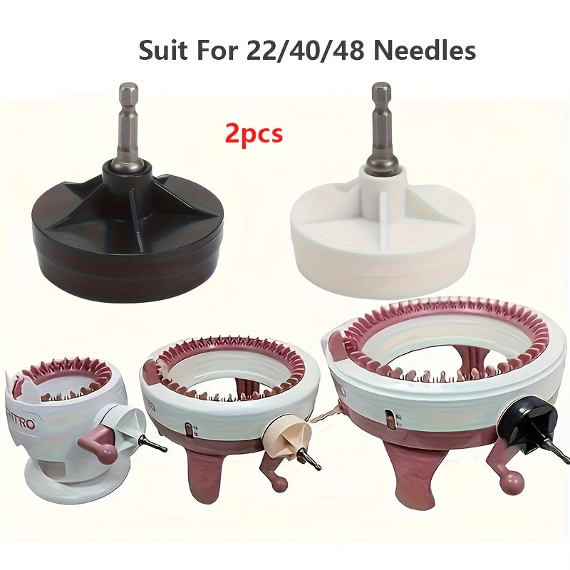 40 or 48 Needle Knitting Machine for DIY Yarn Crafts, Hat and Scarf Projects, Home Handicraft Practice and Handmade Gift Ideas for Knitting Enthusiasts