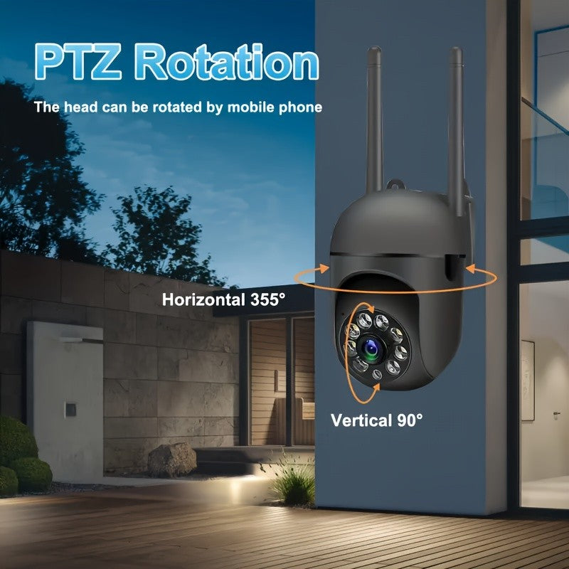 Wireless Security Camera 4 Pack, 3MP Indoor Cameras with Cloud Storage, AI Motion Detection, Two-Way Audio, Color Night Vision, 2.4G/5G WiFi, Home Surveillance System