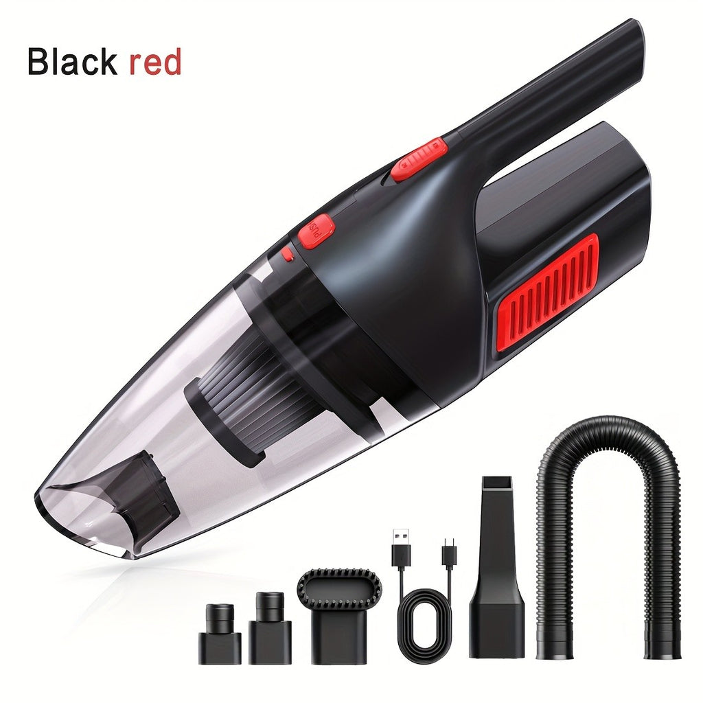 Handheld Car Vacuum Cleaner, 902 Wireless Black or Black Purple Model Options for Home and Office Spot Cleaning, Portable Vacuum for Everyday Cleanup