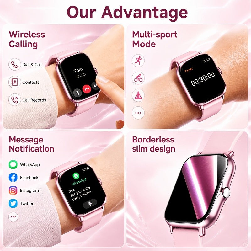 Photochromic Smart Glasses and Smartwatch Combo with Listed Real-Time Translation and Full-Touch Sports Watch, Ordinary or High-End Style Options for Men and Women