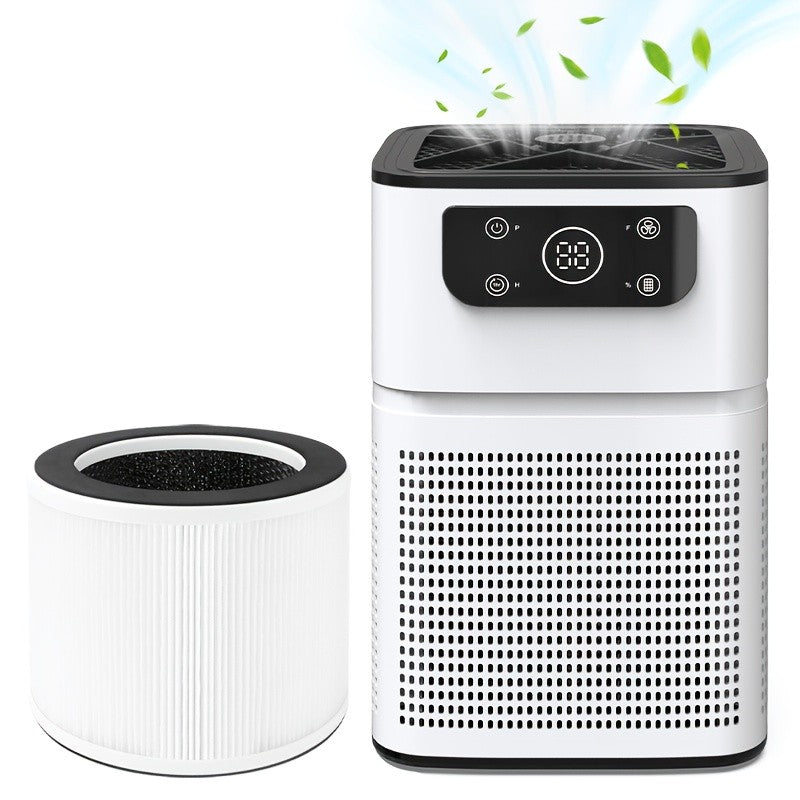 Aromatherapy Air Purifier with Listed Sleep Mode, Small Room Air Cleaner in Black or White with Single or Two-Pack Options for Bedrooms, Offices and Living Rooms