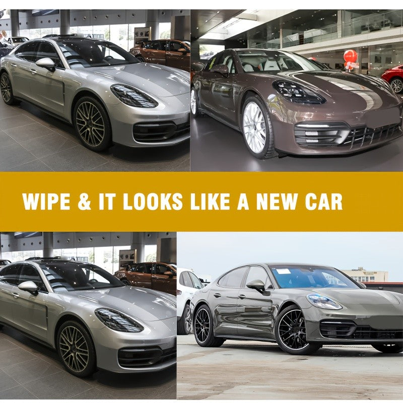 Headlight Restoration Polish Kit, Exterior Lens Appearance Care for Compatible Vehicles with Surface Yellowing and Oxidation Detailing References