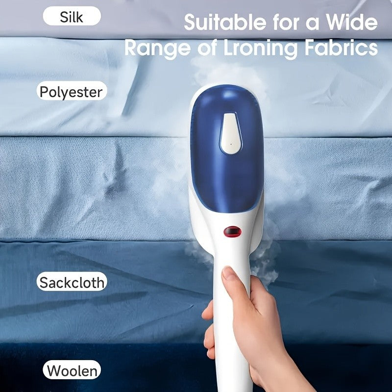 Handheld Steam Wrinkle Remover 25-Second Heat, Portable Garment Steam Iron with Horizontal and Vertical Steam, Dry Ironing Capability, Lightweight Clothes Steamer for Home, Office, Dorm and Travel, Fast Morning Refresh
