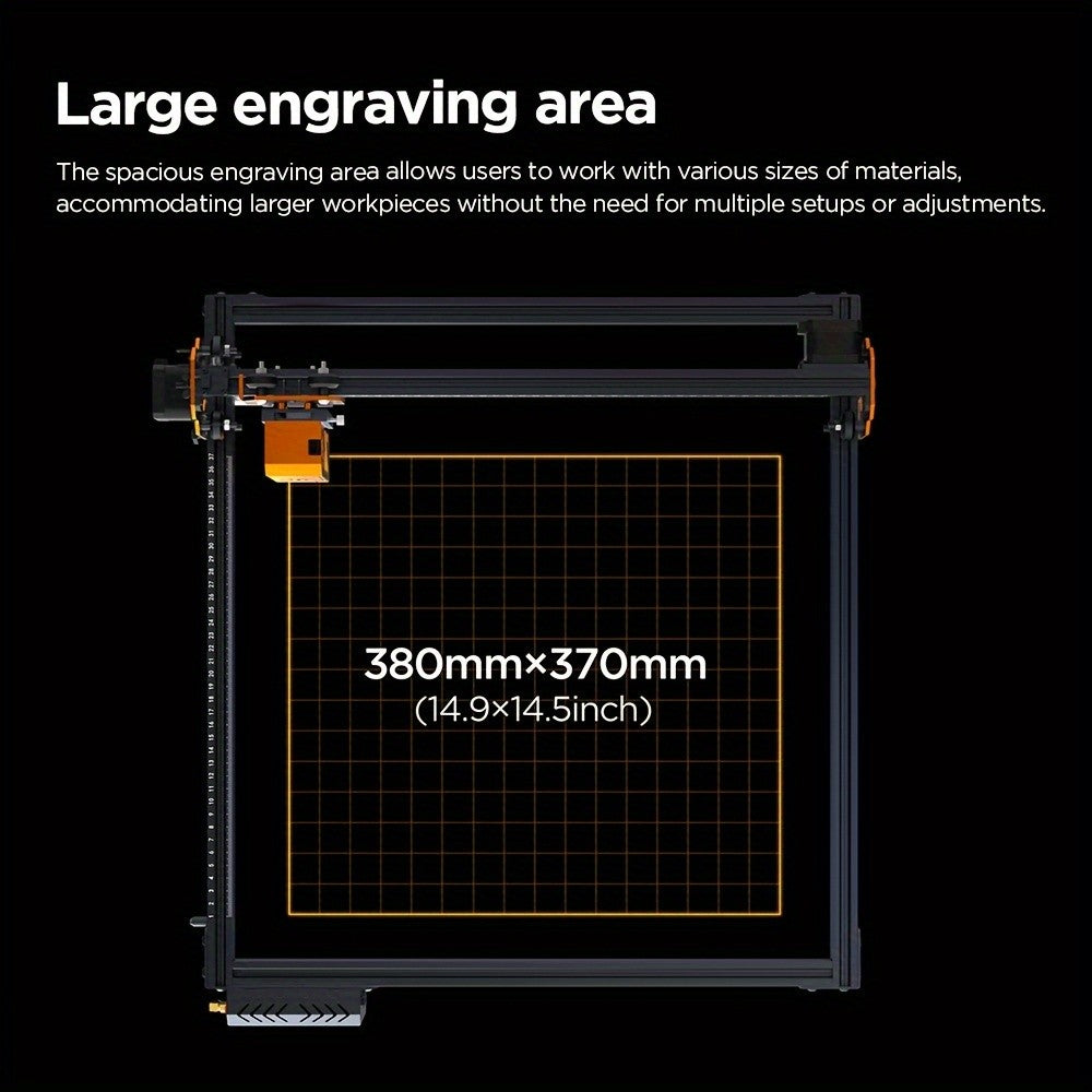 ACMER P1S Pro Laser Engraver with Listed 6W Diode Laser and 380 x 370mm Work Area, Fixed-Focus Craft Machine with USB and App Connection References