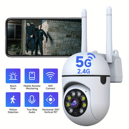Plug-In Indoor Monitoring Camera Kits with Two-Pack 5MP WiFi or Four-Pack 4G Plus WiFi Labels, Listed Motion Detection, Two-Way Audio and Color Night Vision