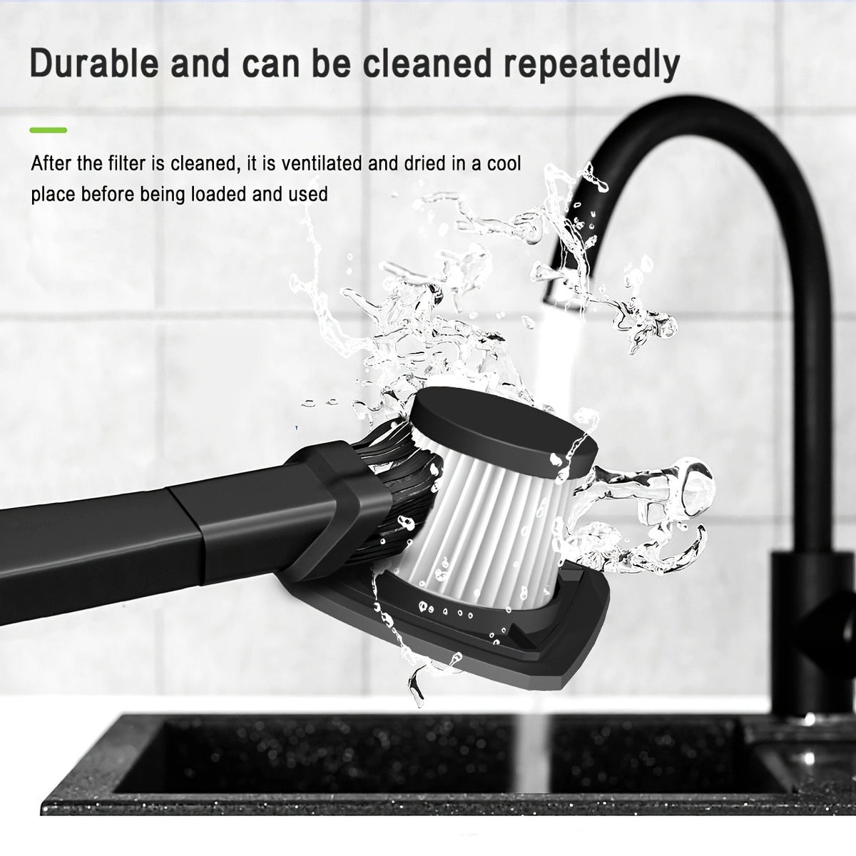 Handheld Vacuum Cleaner Cordless, USB Charging Mini Car Vacuum with Powerful Suction and Multi-Nozzle Kit, Portable Hand Vacuum for Car, Home, Office and Pet Hair Cleaning