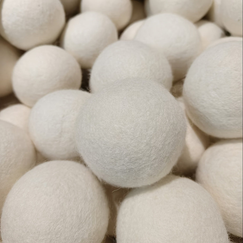 Wool Dryer Balls 9-Pack with Listed 5cm Size, Reusable Laundry Drying Accessories for Compatible Clothes Dryer Loads and Everyday Household Fabric Care