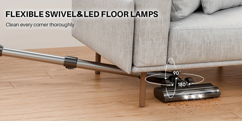 Stick and Handheld Vacuum Cleaner for Home with Corded and Cordless Listings, Eight Option Labels for Hard Floors, Carpets and Everyday Pet Hair Cleanup