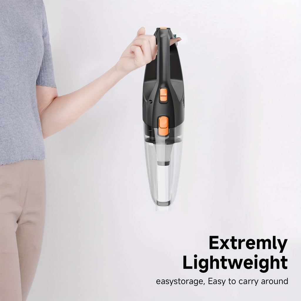 Convertible Stick Handheld Vacuum with Listed 6-in-1 Basic Design, 5.18lb Weight, Washable HEPA Filter, Dust Cup and Crevice Tool in Four Home Cleaning Color Options