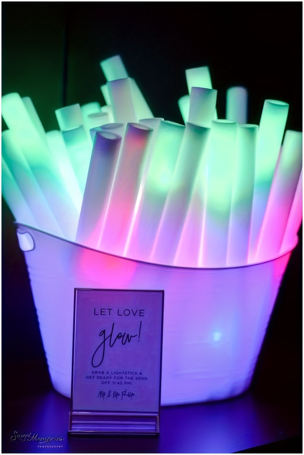 Flashing LED Foam Glow Sticks for Party Favors, 30- or 60-Piece Options for Wedding Receptions, Birthday Celebrations, Concerts and Holiday Events