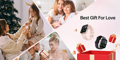 Sports Tracking Smartwatch by FAWEIO for Men and Women, 1.8-Inch Display with Call Answering and Making, 100+ Sports Modes and Pedometer for iPhone and Android