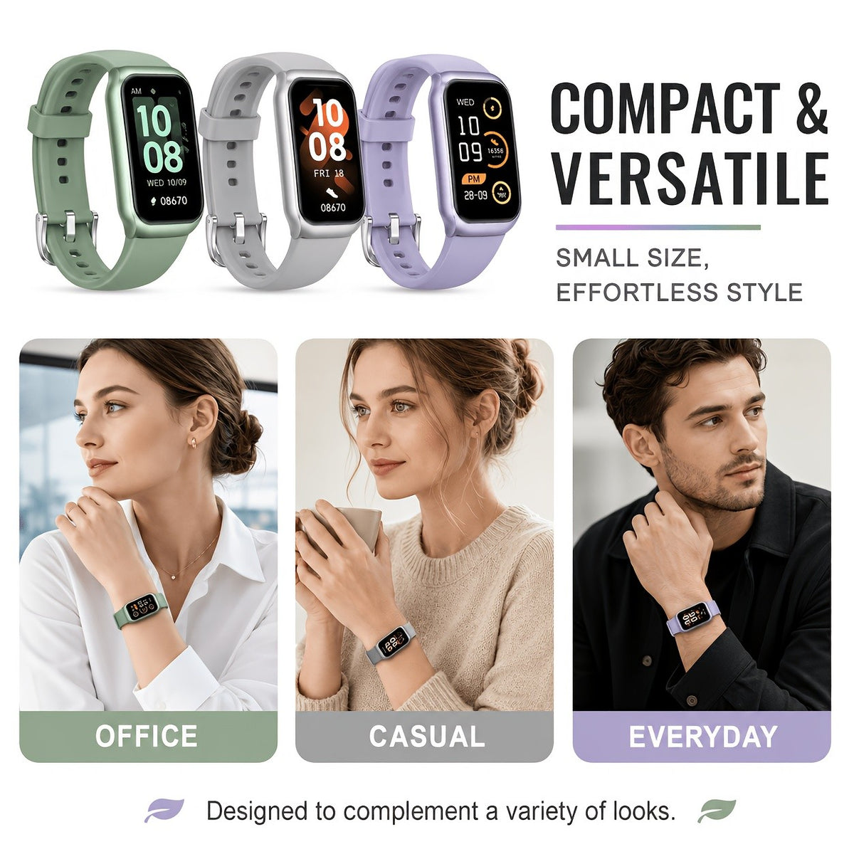 Touchscreen Fitness Smartwatch for Men and Women, 1.45-Inch HD Display with Wireless Calling, Message Notifications, Sports Modes, Stopwatch and Calendar