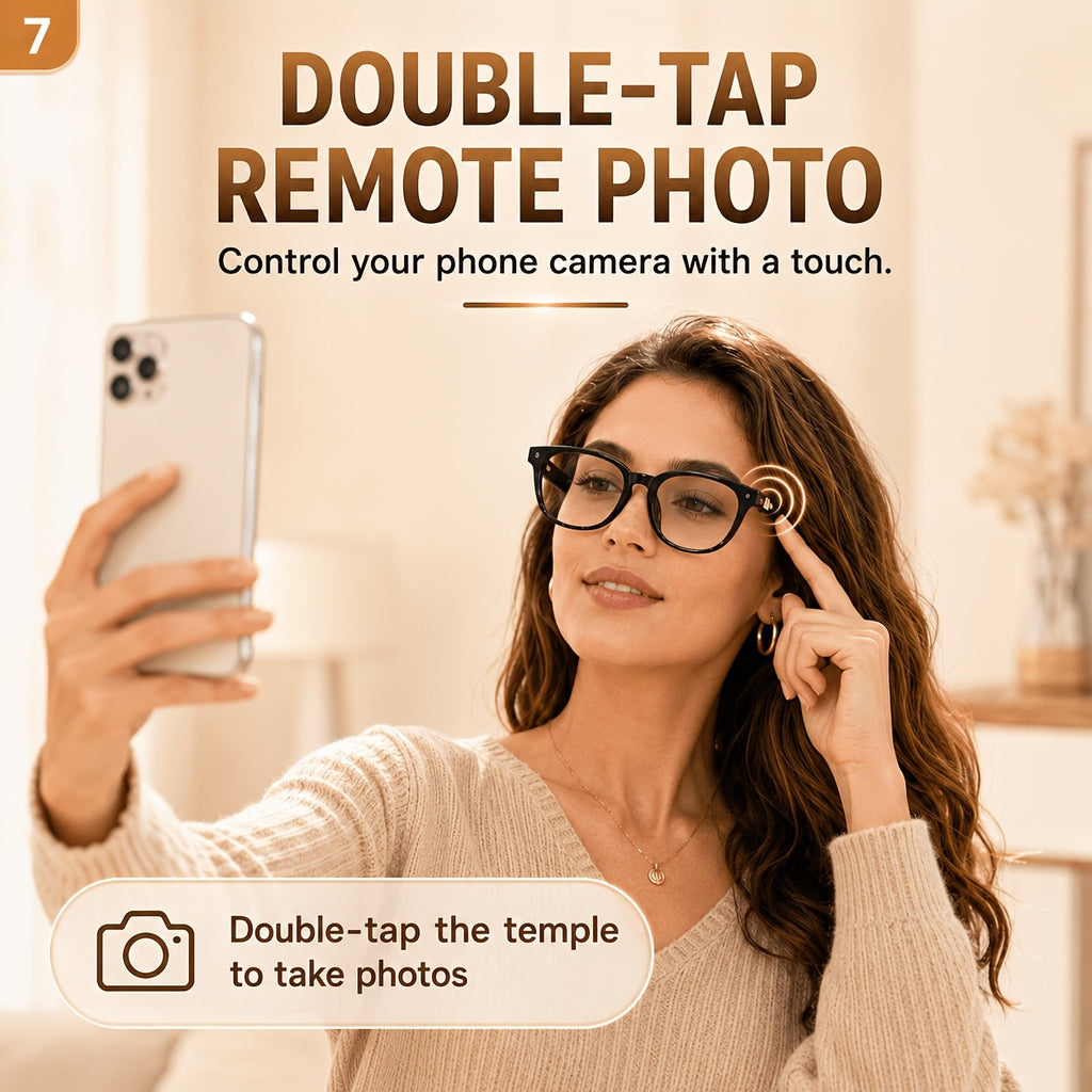 Conference Translation Glasses by OICIIDO, AI Smart Eyewear with 160-Language Recognition, Real-Time Interpretation and Meeting Transcript Summarization