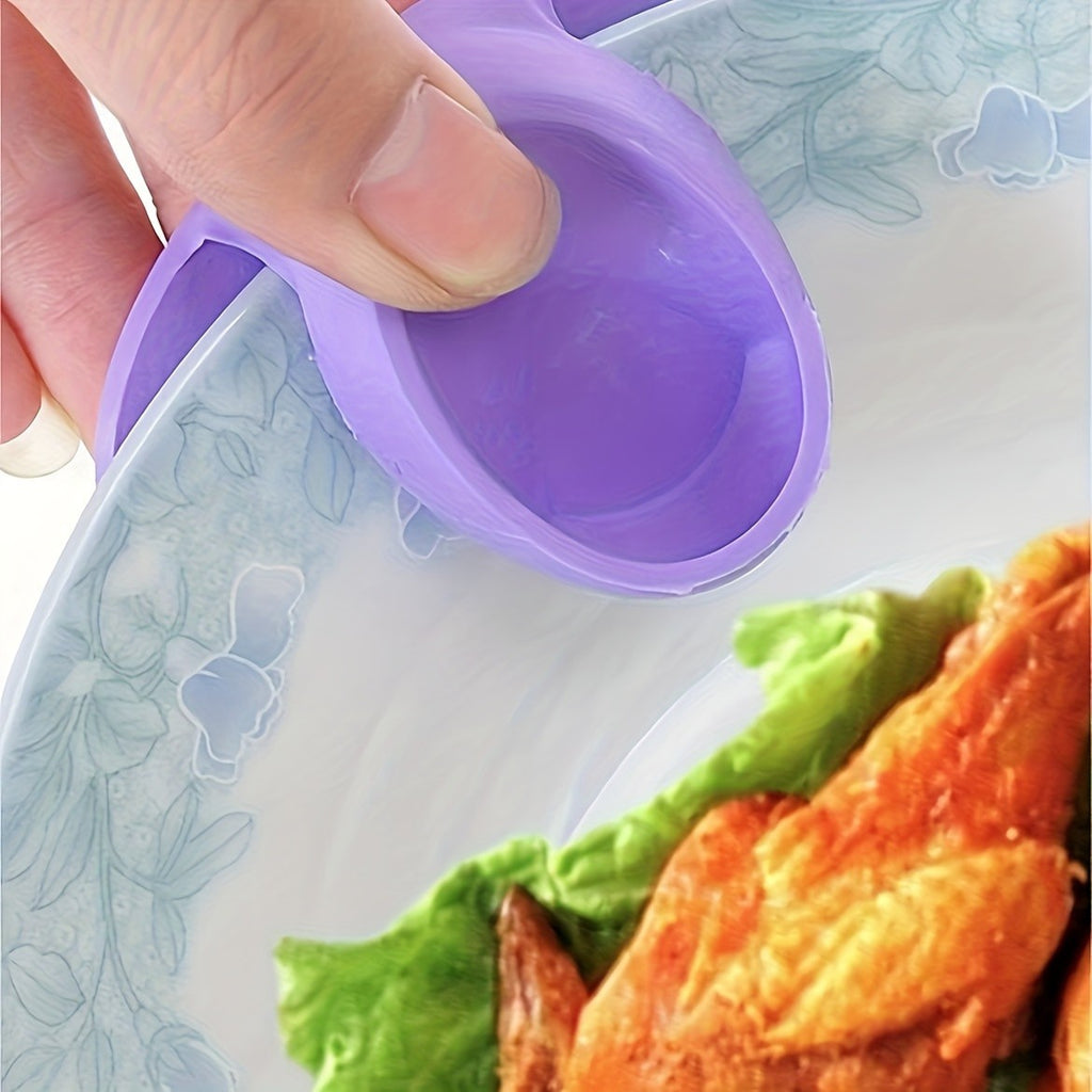 Random Color Kitchen Heat-Resistant Gloves in Listed 2, 10, 50 or 100-Piece Options, TPR-Labeled Oven and Microwave Handling Accessories for Home Cooking