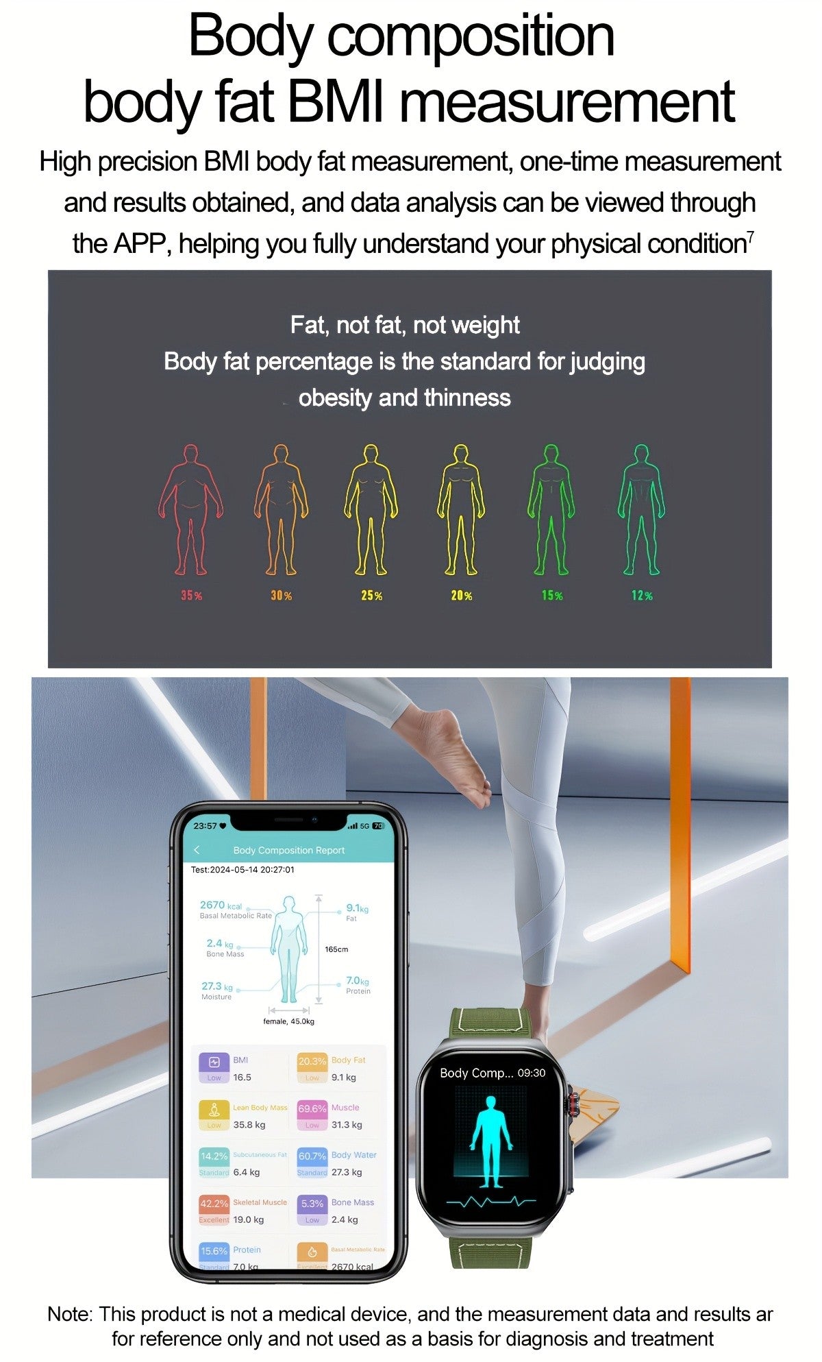 AMOLED Calling Smartwatch for Men and Women, 2.04-Inch Display, 530mAh Battery, NFC and Multi-Sport Modes with Magnetic Charging for iOS Android
