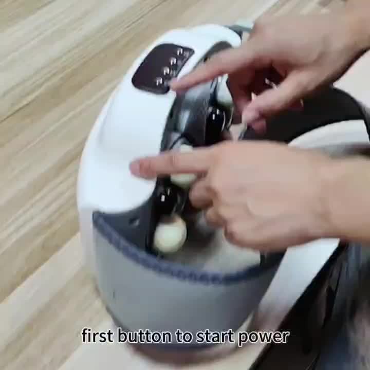 Heated Abdominal Massager with Kneading and Adjustable Modes, Rechargeable USB Belly and Waist Massage Device for Everyday Personal Care at Home or the Office