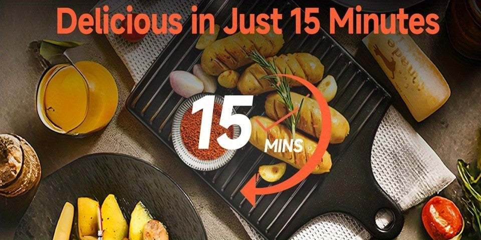 Digital Air Fryer with Viewing Window and Eight Presets, Adjustable Temperature and Timer, Listed 1550W Cooker with 6 QT Touch Air Fryer Option