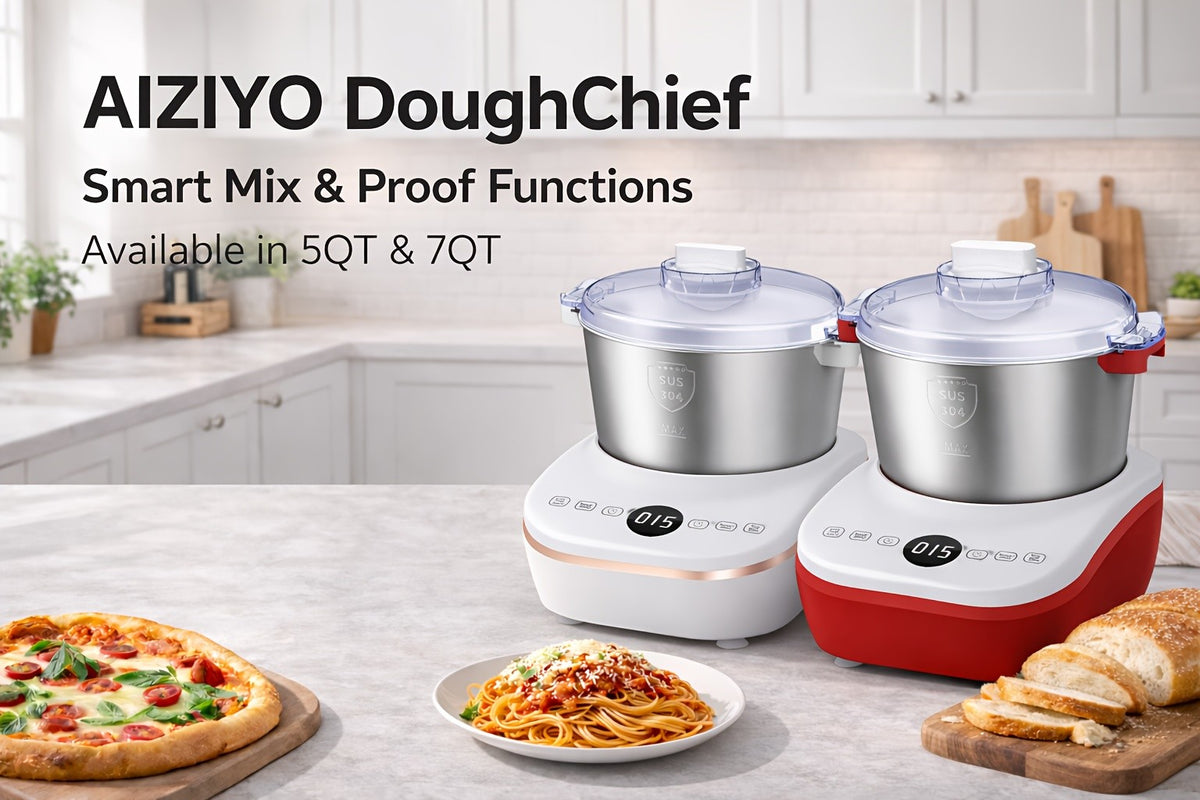 1.85gal(7.3QT)Electric Dough Mixer with Ferment Function, Bread Maker Machine, Dough Maker Machine with 304 Stainless Steel Bowl, Microcomputer Timing, Household Flour Kneading Machine for Pizza Bread, Christmas Gift