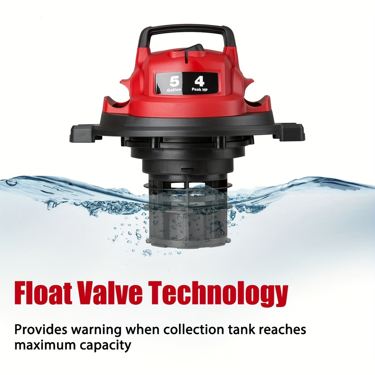 Shop Vac Stainless Steel Wet Dry Vacuum 5 Gallon/8 Gallon, 16KPa/20KPa Powerful Suction with Blower, 90/103 CFM and 10ft Power Cord for Dog Hair, Garage, Car Detailing, Home, Workshop and Job Site Cleanup