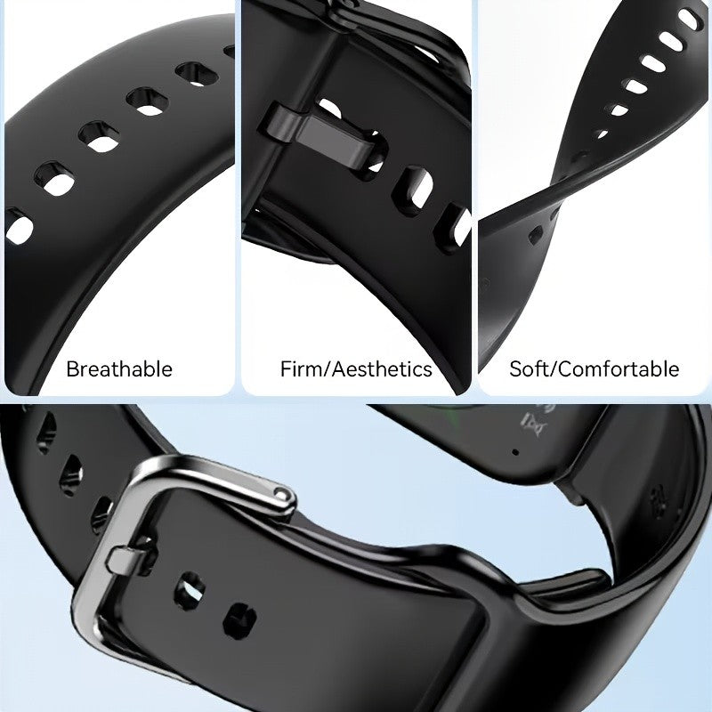 Voice Assistant Smart Watch for Men and Women, Wireless 5.4 Unisex Smartwatch with Call Answering, Voice Command Remote Control, Music Control, Fitness Tracker for iPhone Android, Couple's Set Options