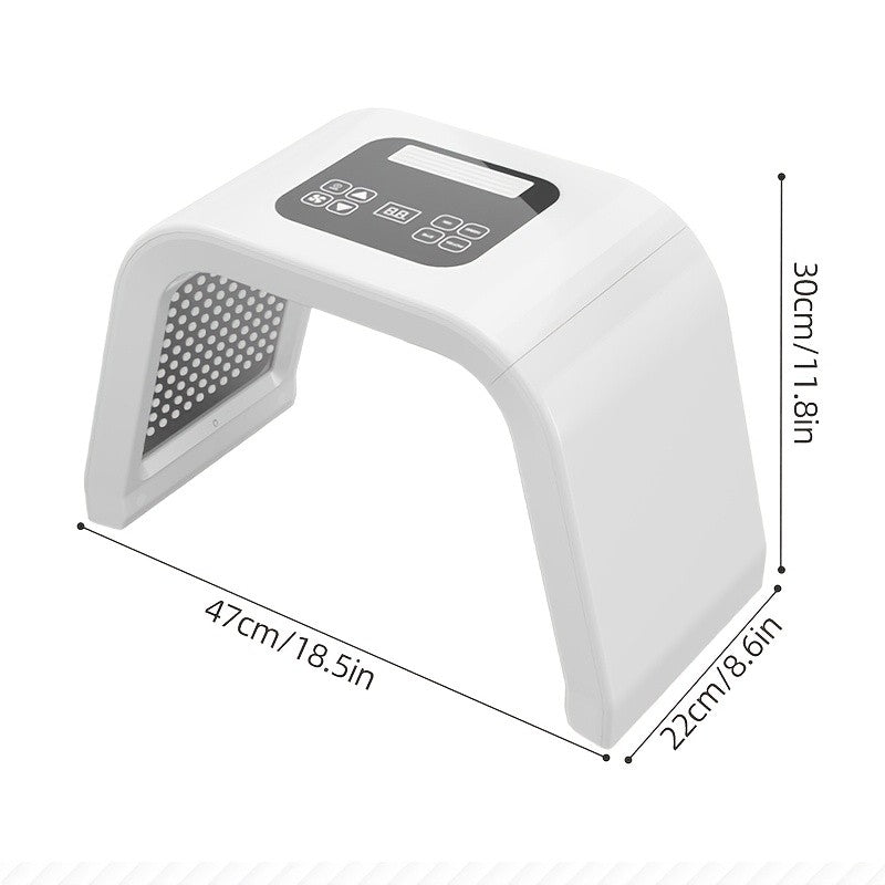 Square or Folding LED Skin-Care Device with Listed Seven-Color Design, Multifunction Beauty Equipment for Instruction-Guided Home Care and Thoughtful Gift Ideas