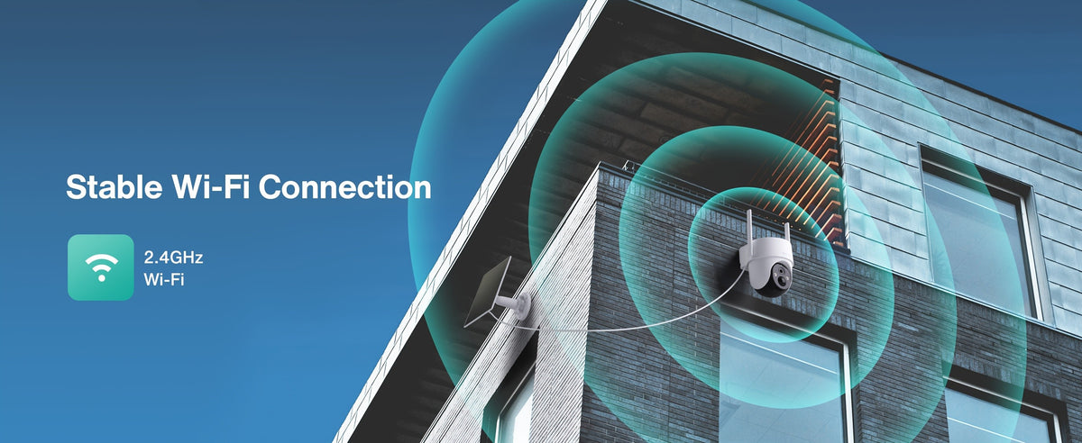 2K WiFi Outdoor Security Camera with Color Night Vision, Human Detection and Two-Way Audio, W313 Solar Listings and W302 No-Solar Model Option