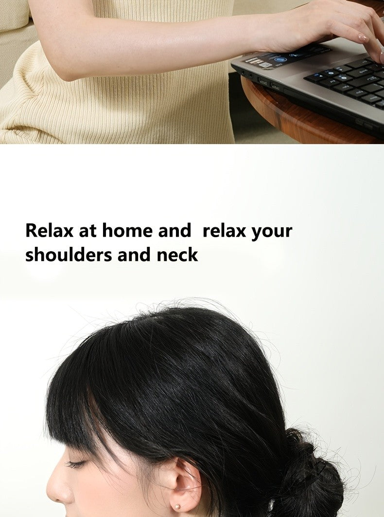 Heated Shiatsu Neck Massager with Listed 4D Hand-Style Kneading, Dual-Zone Warmth and Wireless Portable Design for Instruction-Guided Adult Home Massage Routines