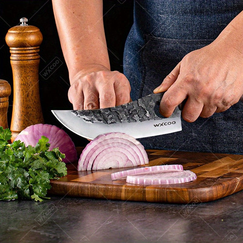Compact Kitchen Knife Set for Everyday Ingredient Preparation, Listed 5Cr15MoV Stainless Steel Blades with Two- and Four-Piece Style Options