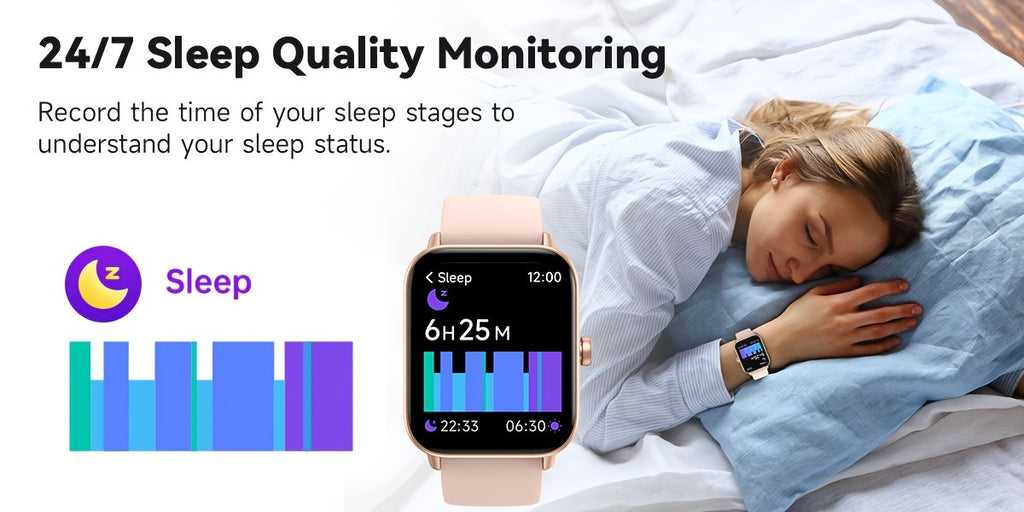 Sports Tracking Smartwatch by FAWEIO for Men and Women, 1.8-Inch Display with Call Answering and Making, 100+ Sports Modes and Pedometer for iPhone and Android