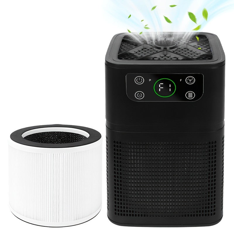 Aromatherapy Air Purifier with Listed Sleep Mode, Small Room Air Cleaner in Black or White with Single or Two-Pack Options for Bedrooms, Offices and Living Rooms