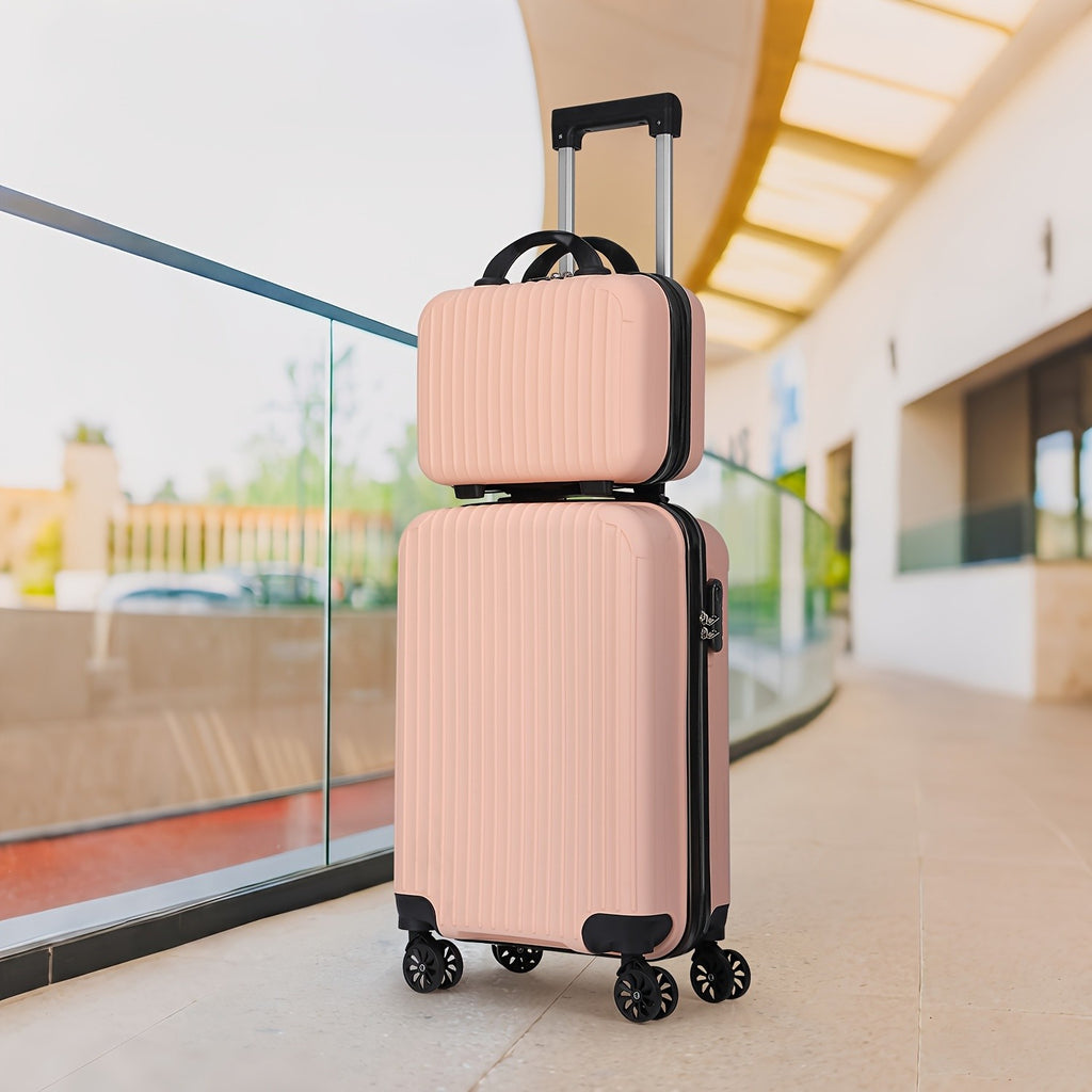 Two-Piece Travel Luggage with Hardside Spinner Suitcase References, Eight Variant Choices and Selected 20-Inch Case Plus Backpack Options for Trip Packing