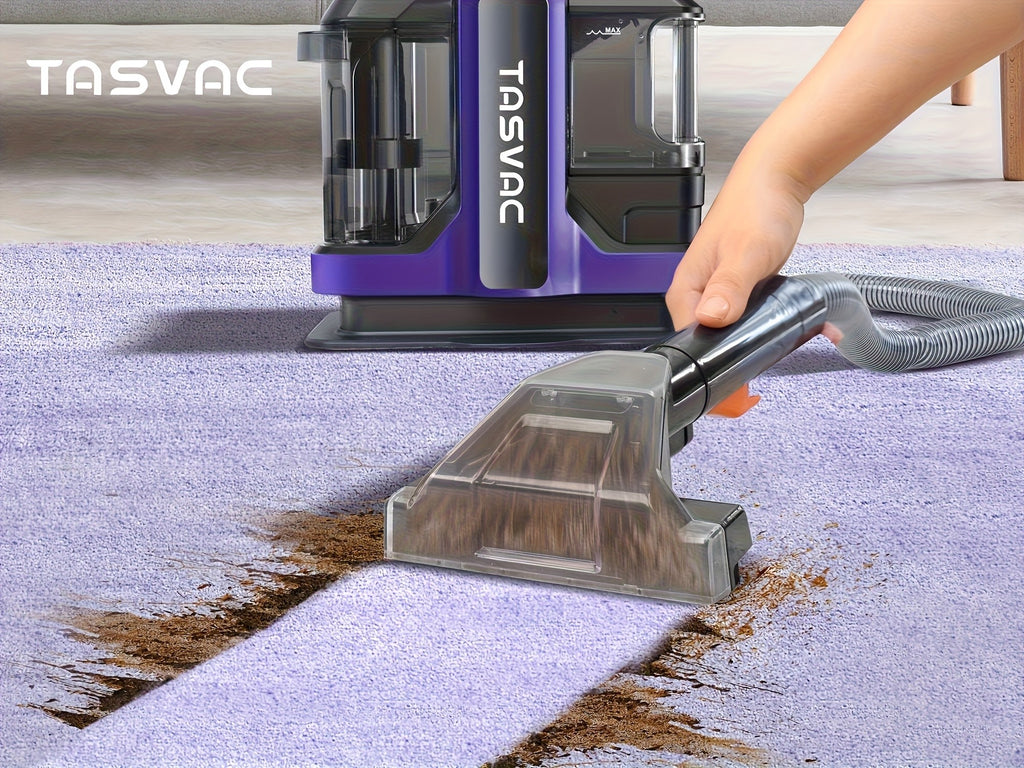 INSE Carpet Spot Cleaner with Listed 46kPa Suction, 36.52oz Clean and 27.05oz Waste Tanks, Spray and Dual Brushes for Upholstery, Stairs and Car Seats