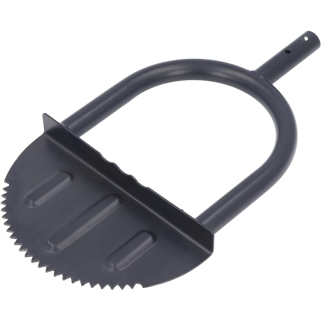 Serrated Manual Lawn Edging Shovel with Handle and Step-Edge Design Reference, Hand-Operated Garden Border Cutting Tool in Manual Trimmer Option