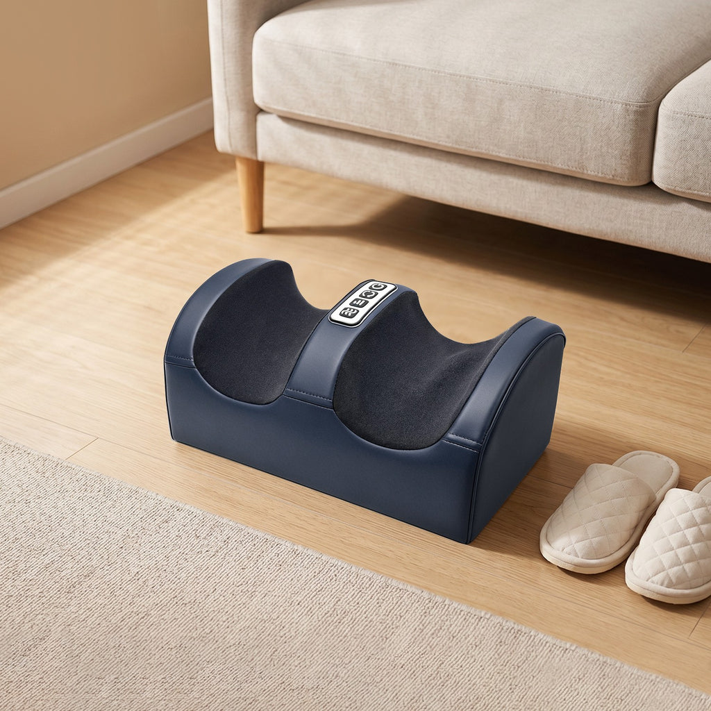 Foot Massager with Heat for Feet, Legs and Arms, Deep Kneading and Pressing Massage for Home Office Relaxation, Birthday and Holiday Gifts