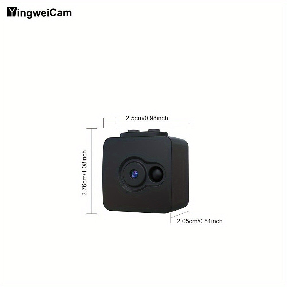 No-WiFi Recording Camera with Rechargeable Battery, Local SD Card Support up to 32GB and Loop Recording, Portable Q7-32G-1PCS Model for Home or Office