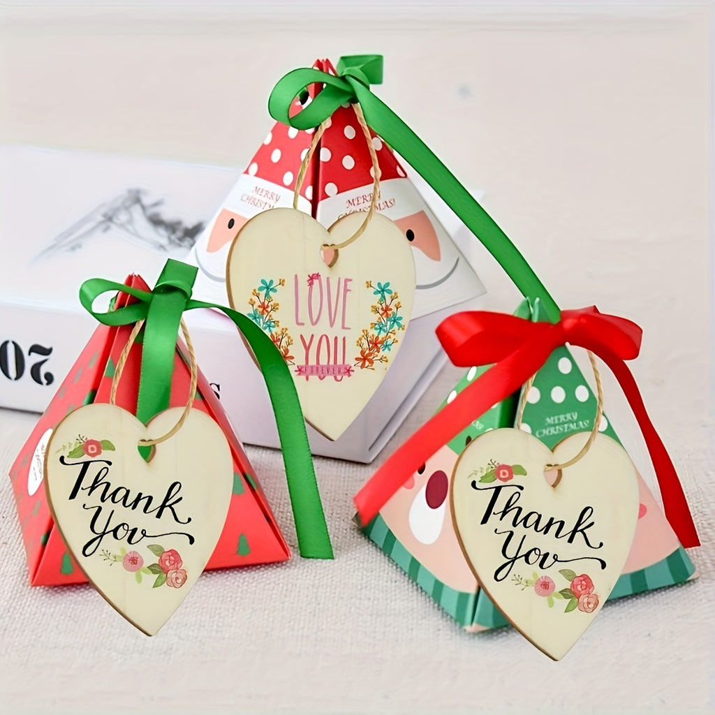 Wooden Craft Blanks in Round, Square and Heart Shapes, 130pcs or 65pcs with Twine Options for DIY Painting, Personalized Gift Accents and Wedding Decor
