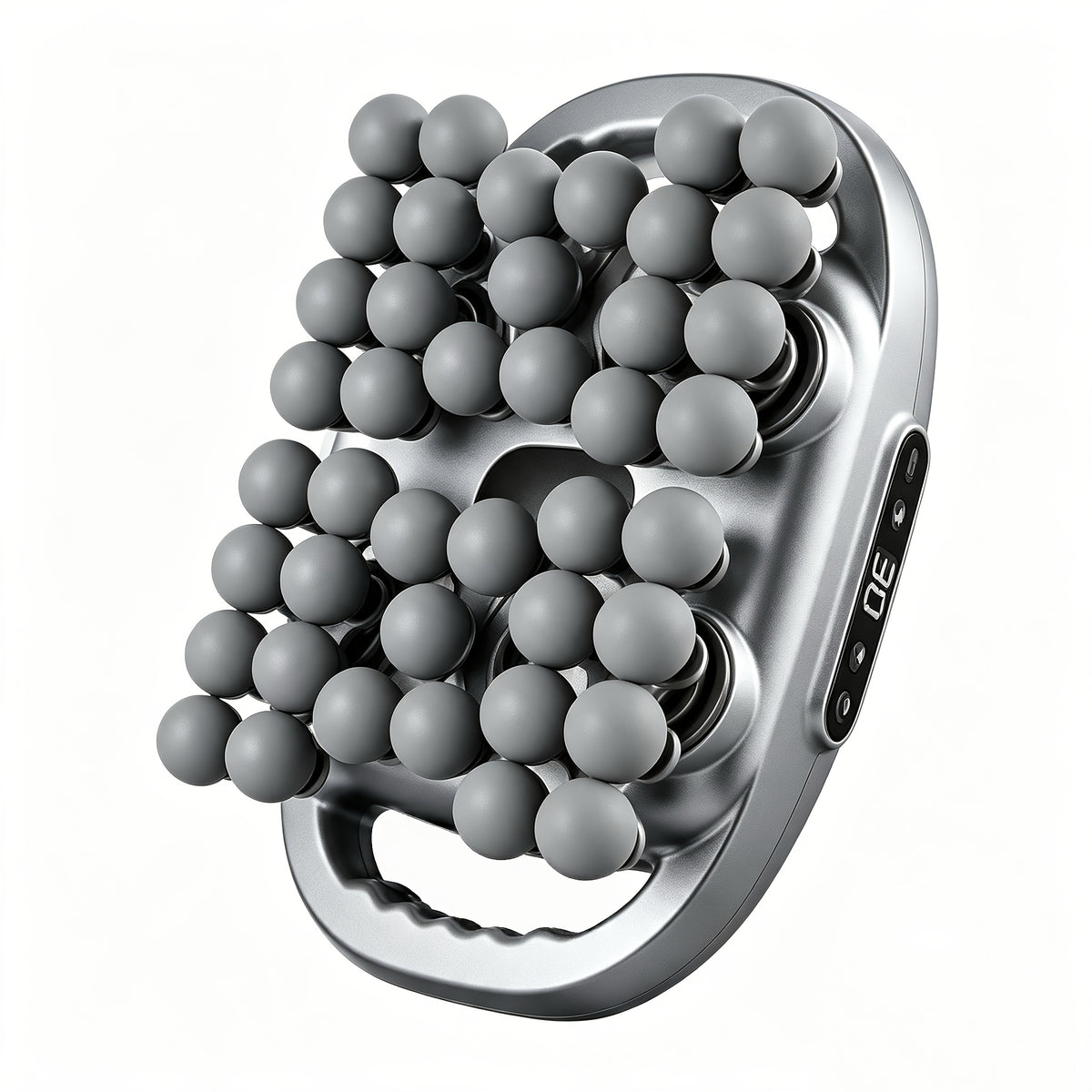 Nine-Mode Muscle Massager with Listed 42-Head Design, Black Gray Fascia Massage Device for Adult Personal Care and At-Home Relaxation Gift Ideas