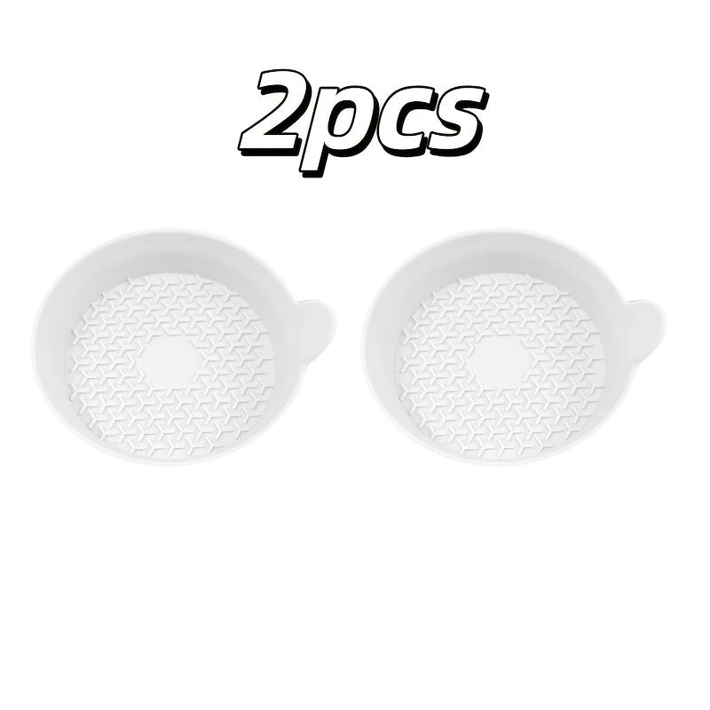 Silicone Car Cup Holder Coasters in Two- or Four-Piece Options, Anti-Slip Cup Mats with Multiple Colors and Selected Glow-in-the-Dark Accessory Bundles