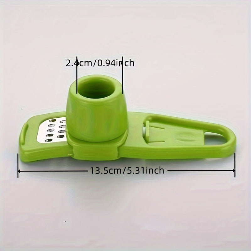 Radish Scrubber in Green, Single-Piece Plastic Kitchen Tool with Listed Small-Size Design for Home Kitchens and Everyday Food Preparation Supplies