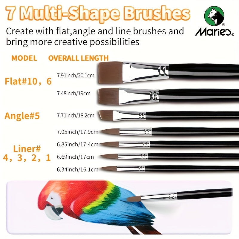 Tube Acrylic Paint Set in 23, 29, 35 or 47-Piece Package Options for Adults and Students, Painting Supplies for Compatible Canvas and Decorative Craft Projects